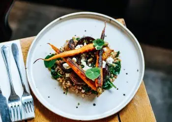 Roasted Beetroots | Carrots | Baby Spinach | Spelt | Goats Curd