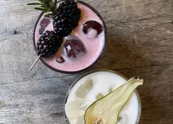 Roseberry Daquiri & Pear whiskey sour